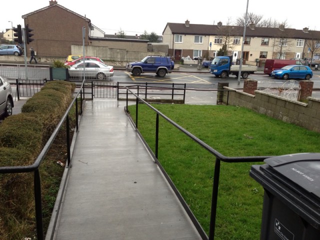 wheelchair ramp installation by Irish Stairlifts