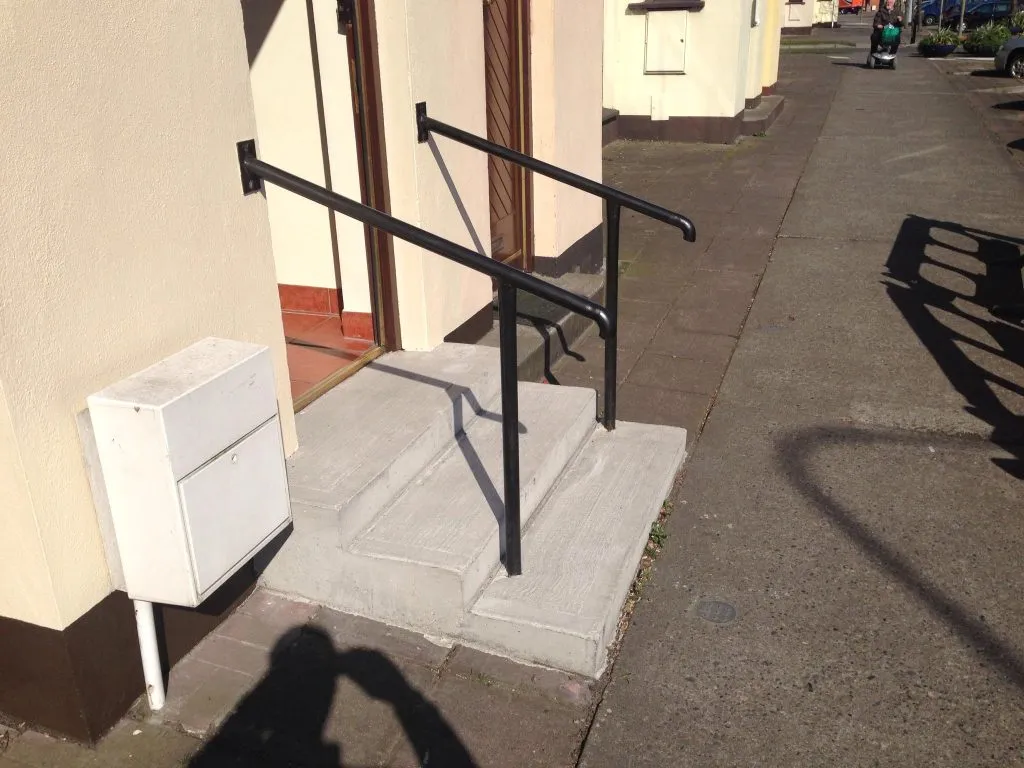 stairs and rail installation by Irish stairlifts