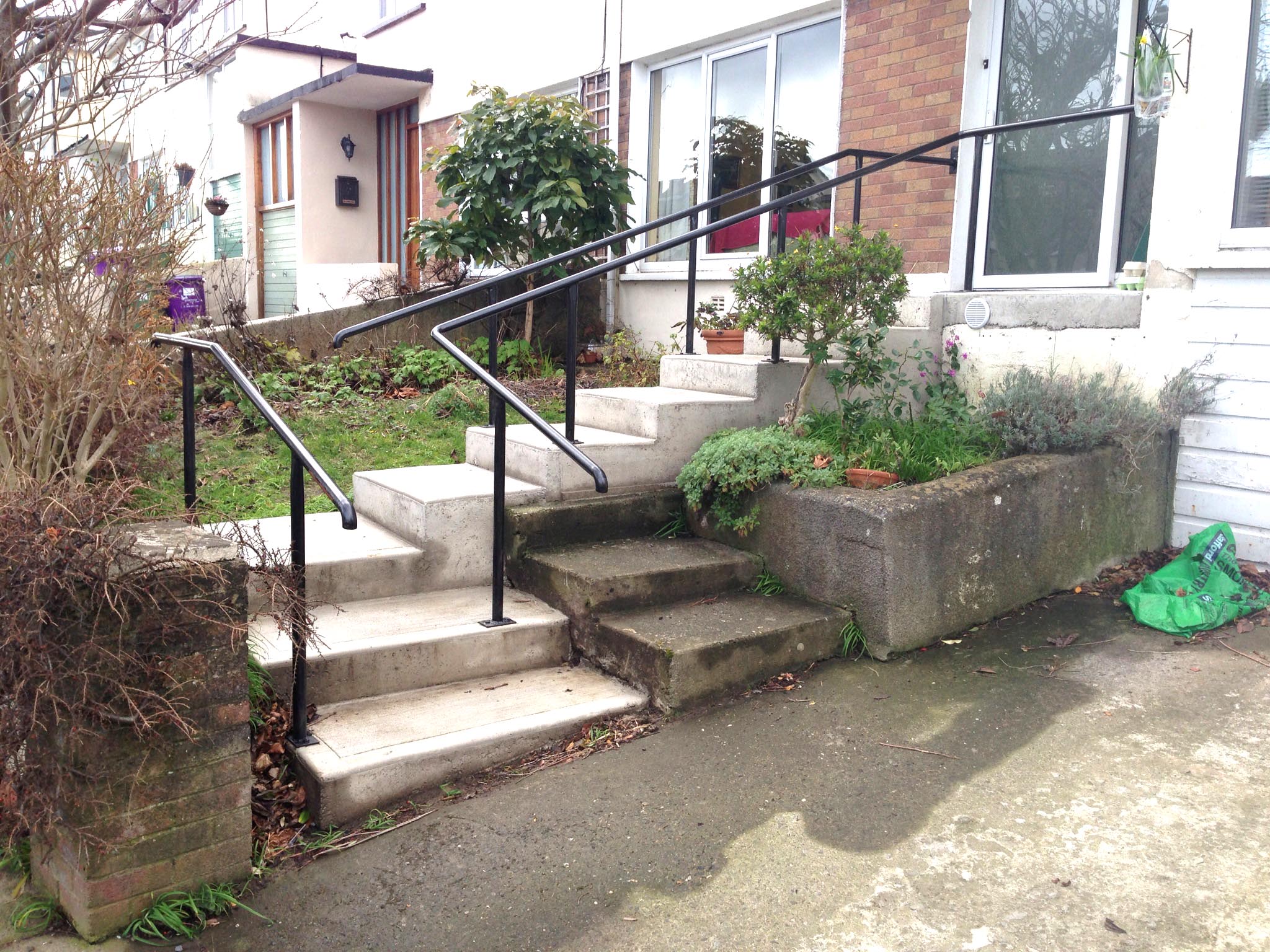 stairs and rail installation by Irish stairlifts