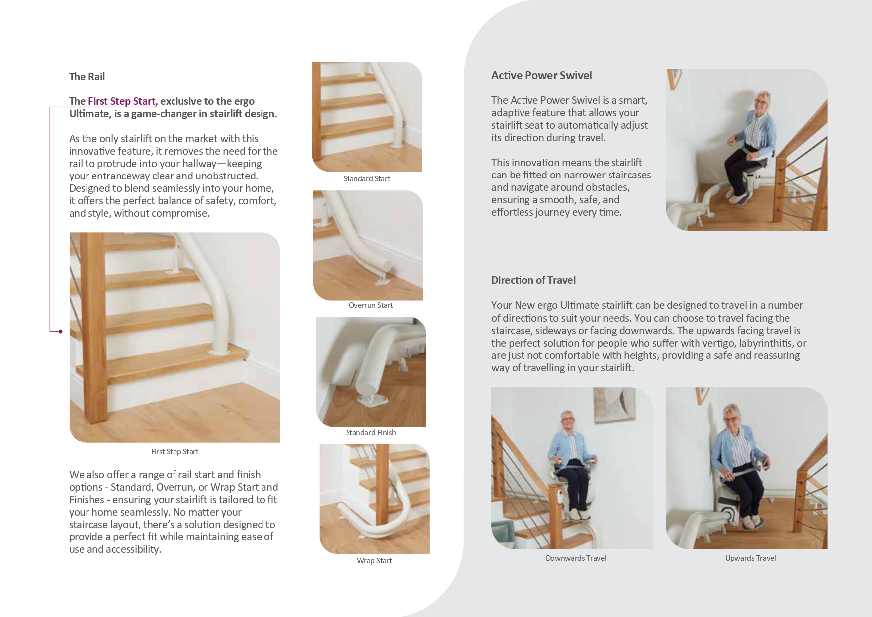 ultimate curved stairlift specs