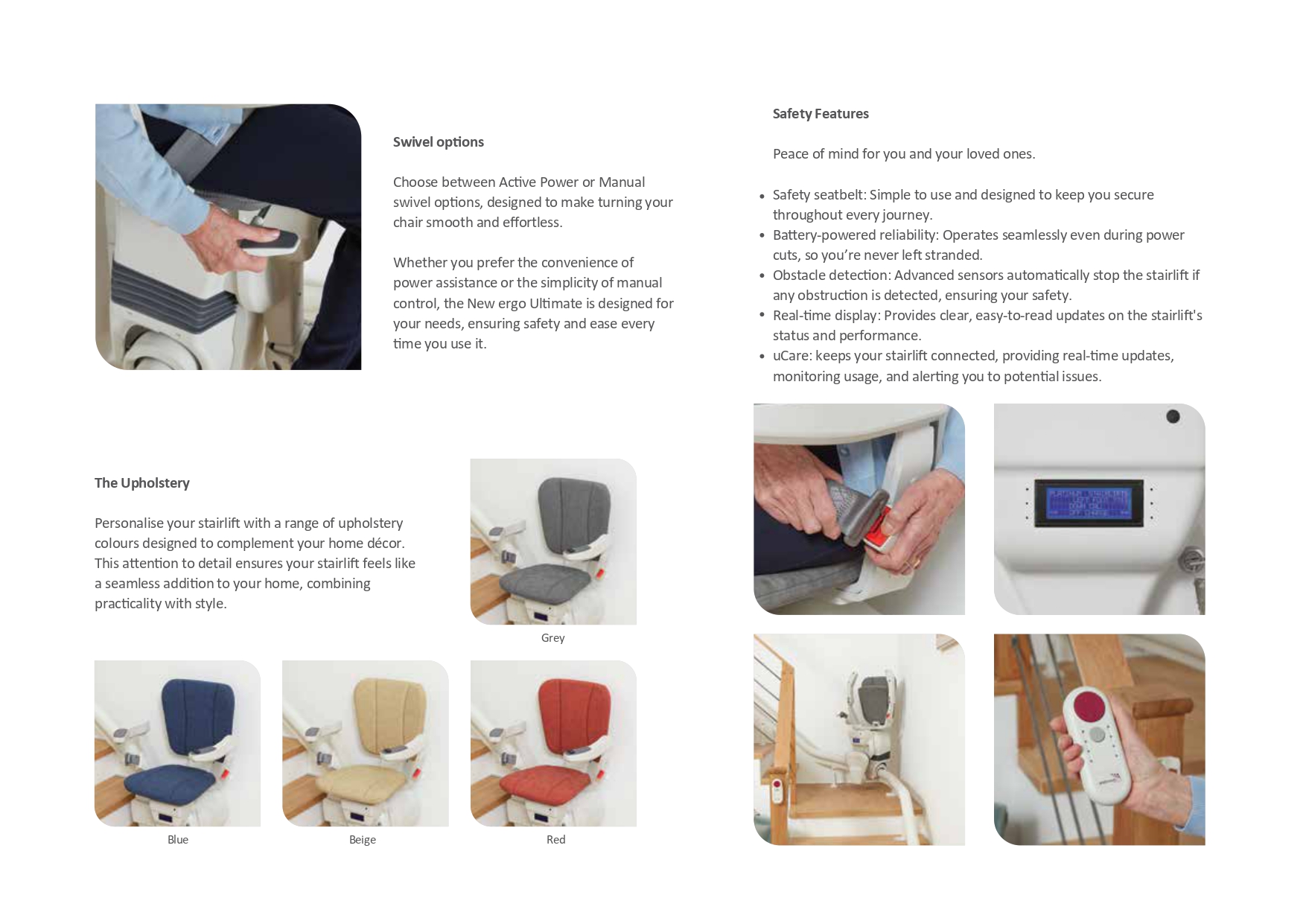 ultimate curved stairlift specs