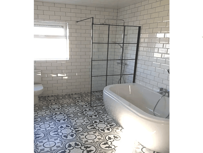 Accessible mobility walk-in shower