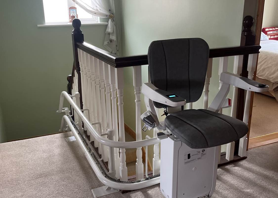 Curved Stairlift – Kilbeggan, Co. Westmeath