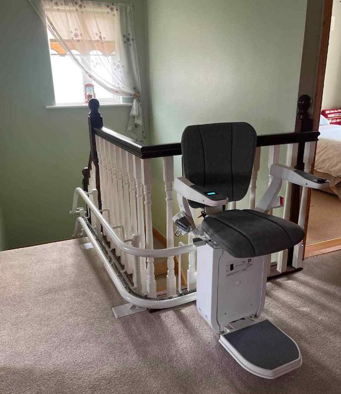 Curved Stairlift – Kilbeggan, Co. Westmeath