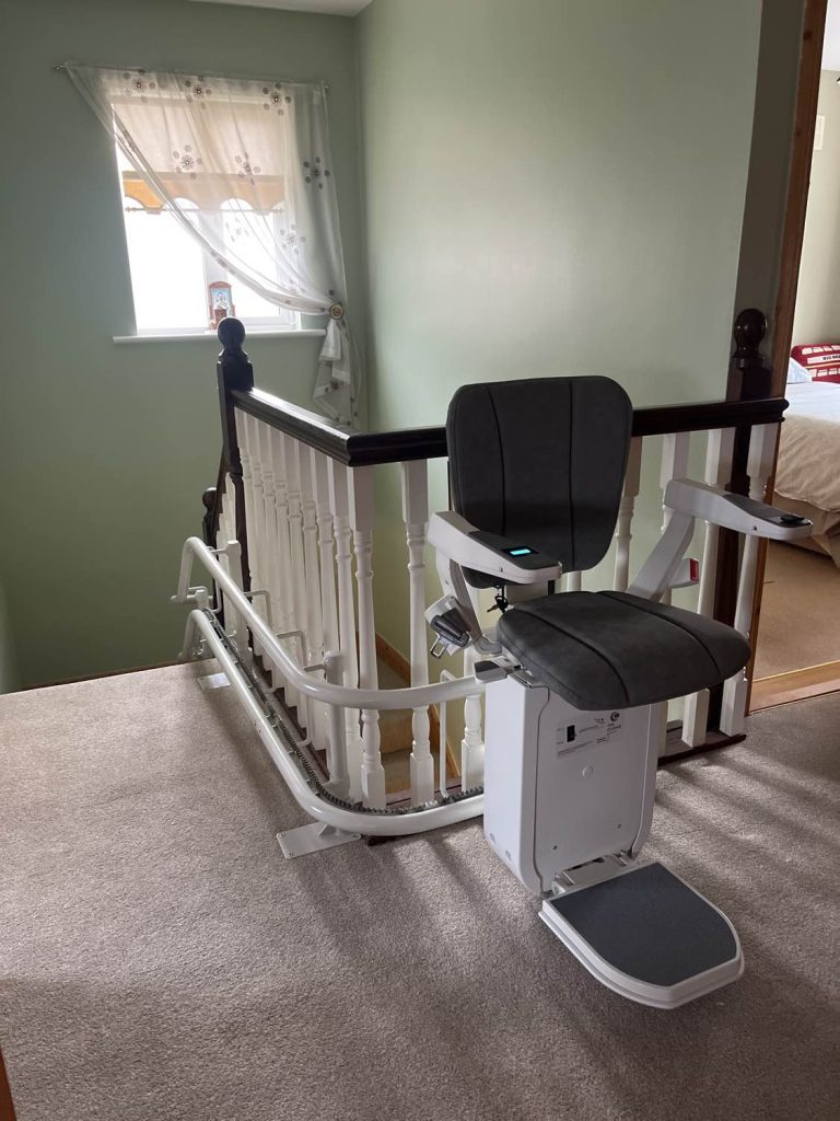 Curved Stairlift – Kilbeggan, Co. Westmeath