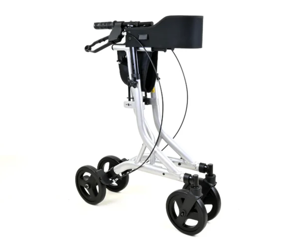 Folded-3-4-.webp Zoom Plus Lightweight Rollator