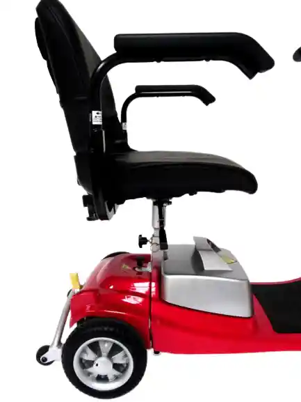 Illusion-red-2.webp Illusion Mobility Scooter Lightweight Mobility Scooters Dublin