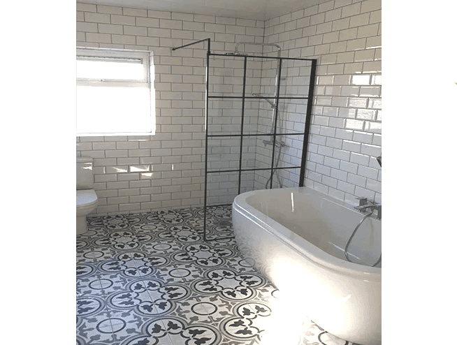 Accessible mobility walk-in shower