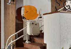 Platinum curved stairlift