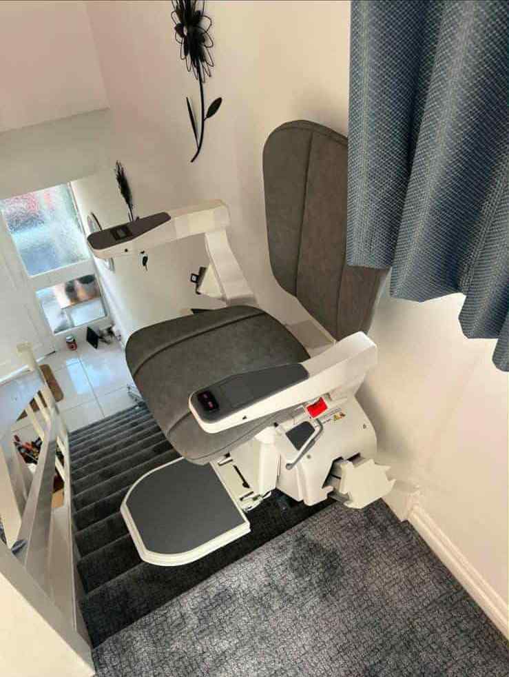 Newly installed stairlift - Tallaght D24 Dublin
