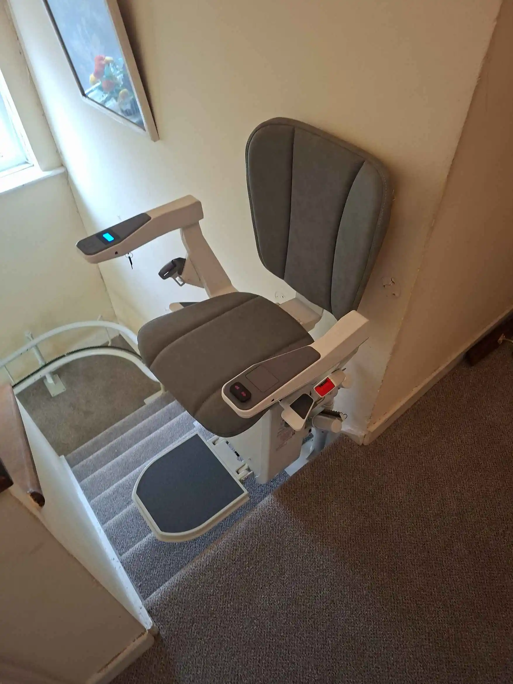 Curved Stairlift - Platinum Twin Rail - Rathcoole D24