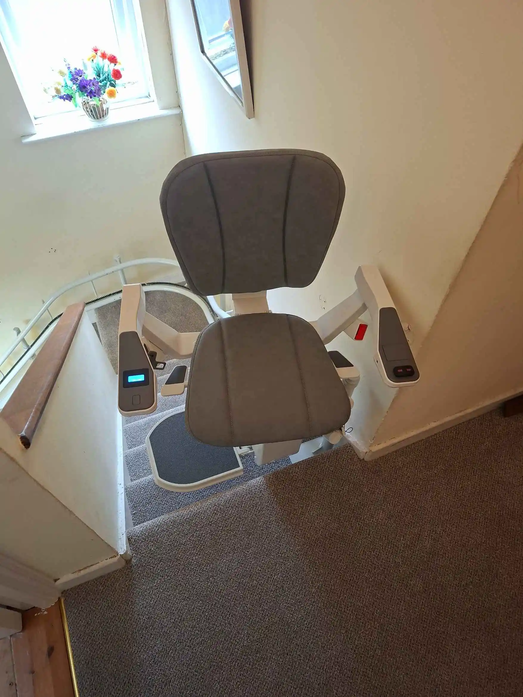 Curved Stairlift - Platinum Twin Rail - Rathcoole D24